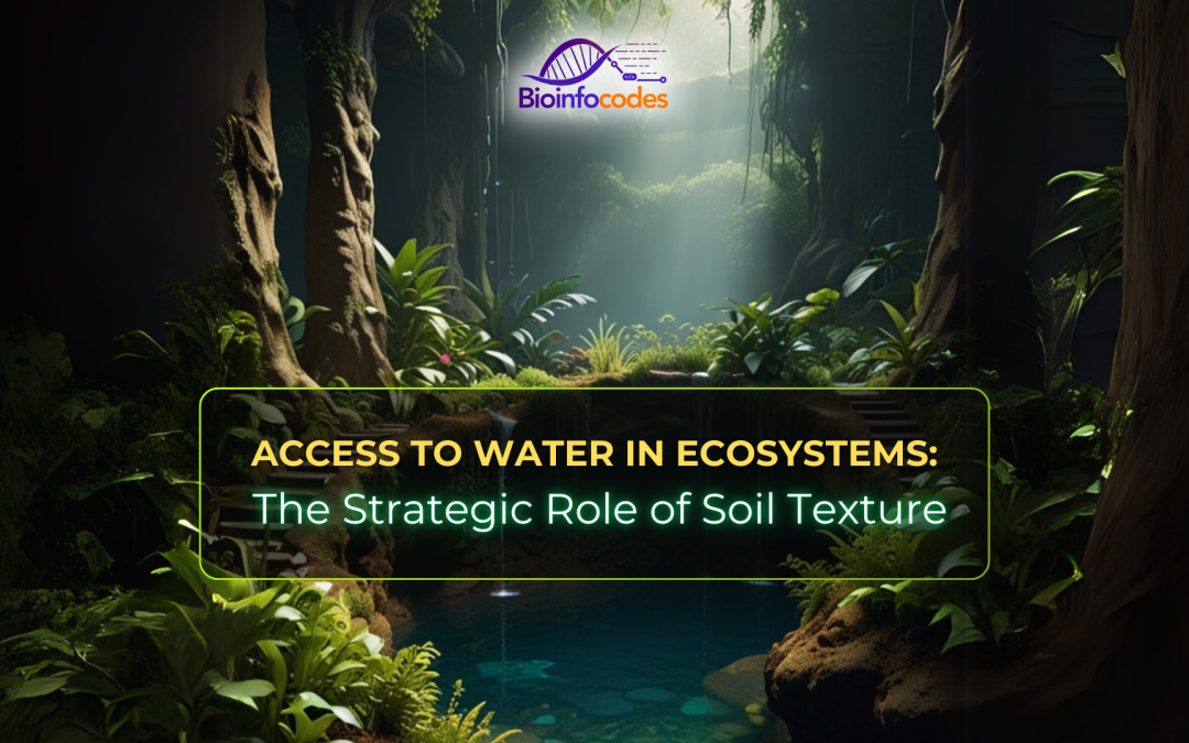 Access to Water in Ecosystems: The Strategic Role of Soil Texture